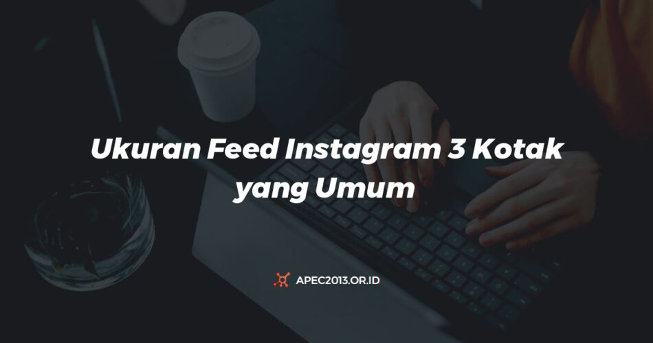Ukuran Feed Instagram 3 Kotak Yang Umum